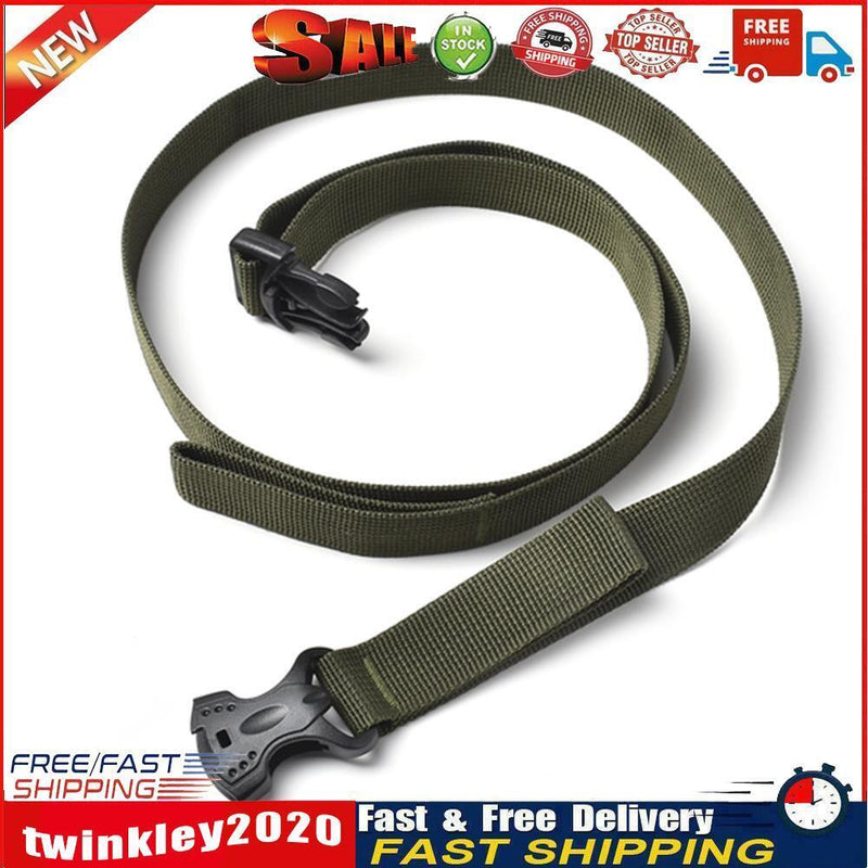 Outdoor Camping Cargo Storage Tied Belt Travel Luggage Strap (Army Green) Newly