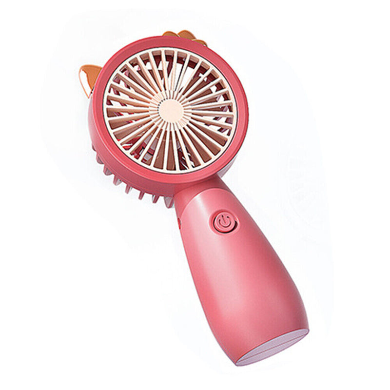 #A Mini Handheld Fan Portable Pocket Outdoor Travel Desktop Office USB Charging