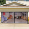 Seamless Garage Door Curtain Mosquito Net Anti Fly Insect Screen Summer Sup