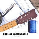 Finger Hammer Sand Shaker Guitars Ukulele Rhythm Sand Bell Maracas (Blue) Newly