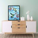 Bird Hold Flower Diamond Painting Kits Full Round Drill Home Wall Decor