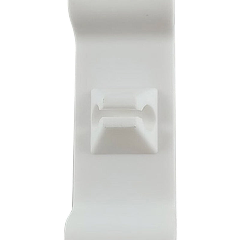 2pcs Cable Organizer Management Clips Line Cord Holder Wire Winder (White)