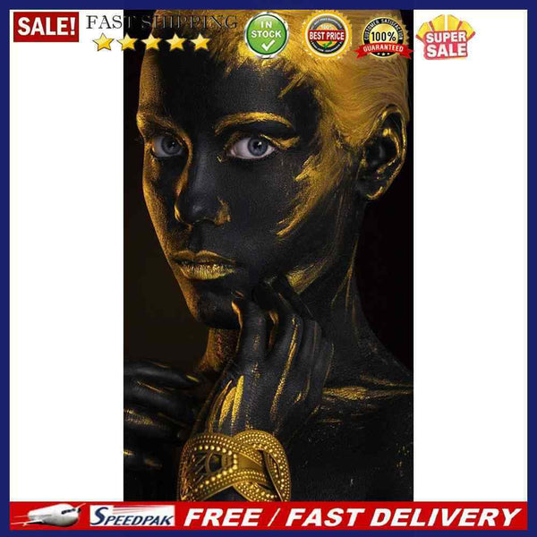 Girl Oil Paint By Numbers DIY Canvas Wall Picture Craft Home Decoration Kid G