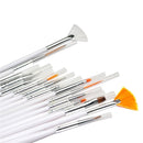 DIY Art Liner Painting Pen Gradient Manicure UV Gel Nail Brush Acrylic Brushes