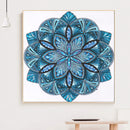 DIY Mosaic Mandala Pattern Part Special Shape Diamond Painting Kit (YK136) Newly