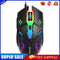 Wired Mouse 6-Key 3200 DPI Luminous Colorful Gamer Mice Gaming Accessories