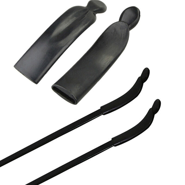 2pcs Recurve Bow Straight Bow Limbs Tips Protector Cover Archery Nylon 30x6mm