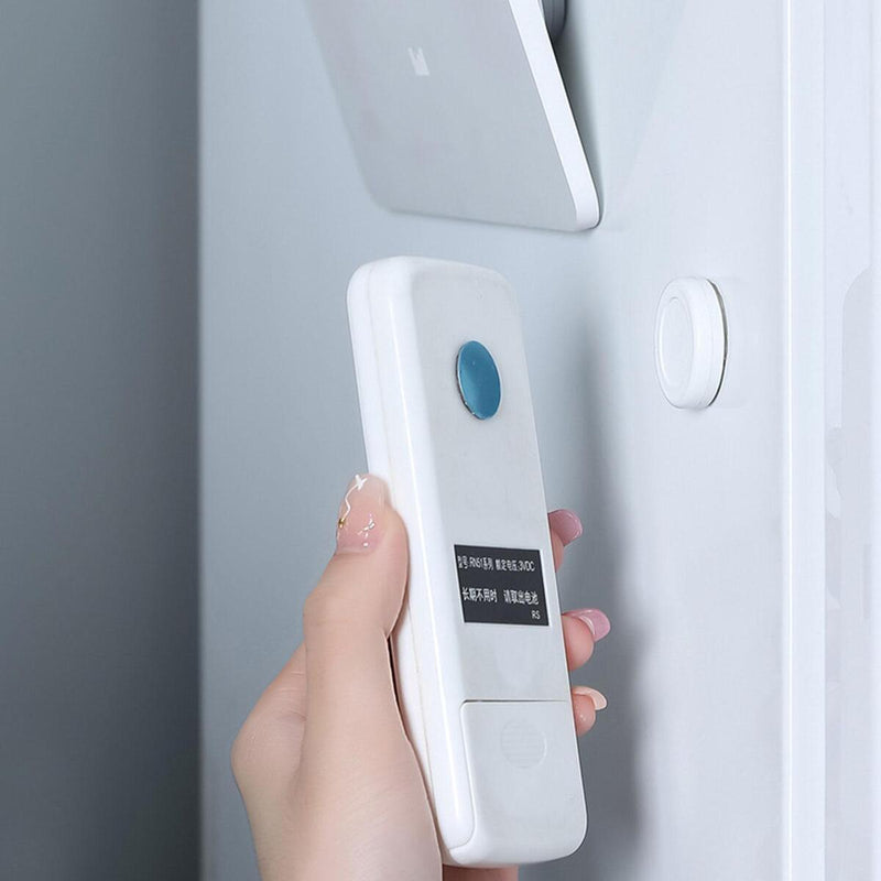 Strong Magnetic Hooks Remote Control Holder Storage Shelf For Hanging Too!