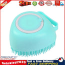 Bathroom Pet Dog Bath Massage Brush Puppy Cleaning Brushes Comb (Blue) Newly