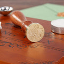 Retro Envelope Sealing Wax Copper Stamp DIY Art Decor Customs Supply (F263)