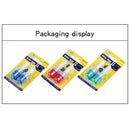 2pcs Bicycle Valve Lights Portable Vibration Sensor Valve Cap Warning Light Lamp