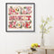DIY Oil Paint by Numbers Letters Canvas Artwork Living Room Hand Painting Decor