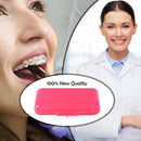 5pcs Scent Dental Orthodontics Wax Teeth Gum Braces Bracket (Peach) Newly
