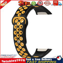 Watch Strap for HUAWEI HONOR Band 6 TPU Bracelet Wristband (Black Yellow) Newly