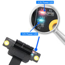 PCI-E 1X Slot Extension Riser Card PCI-Express Ribbon Flex Cable (15cm)