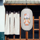 10"" Japanese Hanging Waterproof Lanterns Lucky Cat Pub Bistro Sign Lantern
