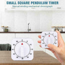 60Minutes Kitchen Timer Count Down Alarm Reminder White T7 S7H4 7Y9I V8K7