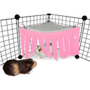 Hidden in the House Beds Hiding Tent Cage for Hamster Guinea Pig (Pink) Newly