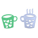 Love Cup DIY Cutting Metal Die Stencils Scrapbook Craft