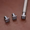 9 in 1 DIY Leather Printing Tool Steel Metal Carving Leathercraft Tool Kit Newly