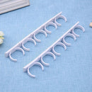 Kitchen Spice Bottle Organizer Plastic Storage Rack Holder Cabinet Door Hook S