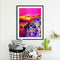Sunset Town Oil Paint By Numbers DIY Coloring Picture Kits for Adults Children