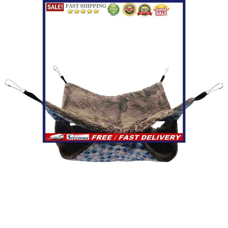 Small Animal Hammocks Hideout for Ferret Hanging Hammock Rat Bed Sleeping B