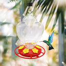Bird Water Feeder Hanging Hummingbird Feeder Drinker Outdoor Garden Dispens