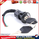 Electric Bicycle Ignition Switch Key Power Lock for Electric Scooter (L) Newly
