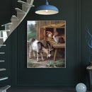 Goat Rabbit Oil Paint By Numbers Kit DIY Acrylic Painting on Canvas (B1481)