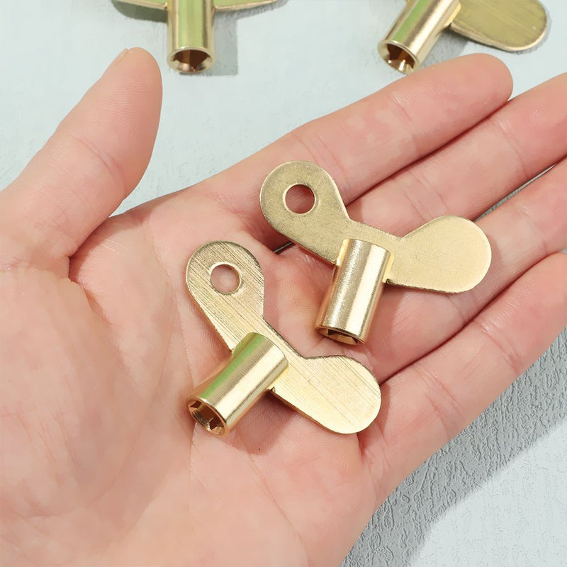 Tap Brass Bleeding Key Venting Air Valve Radiator Plumbing Bleed Faucet Key