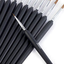 DIY Tool Blue/Purple Painting Pen UV Gel Liner Nail Art Brush Drawing
