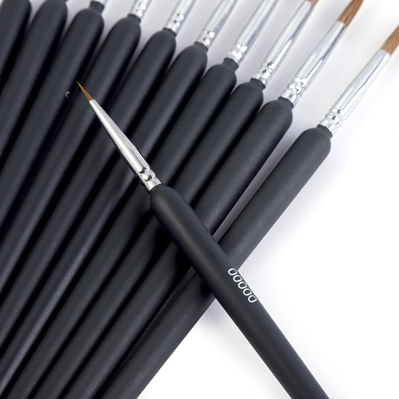DIY Tool Blue/Purple Painting Pen UV Gel Liner Nail Art Brush Drawing