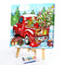 Gift Car Oil Paint by Numbers Hand Painted Frameless Picture Home Ornament Kit