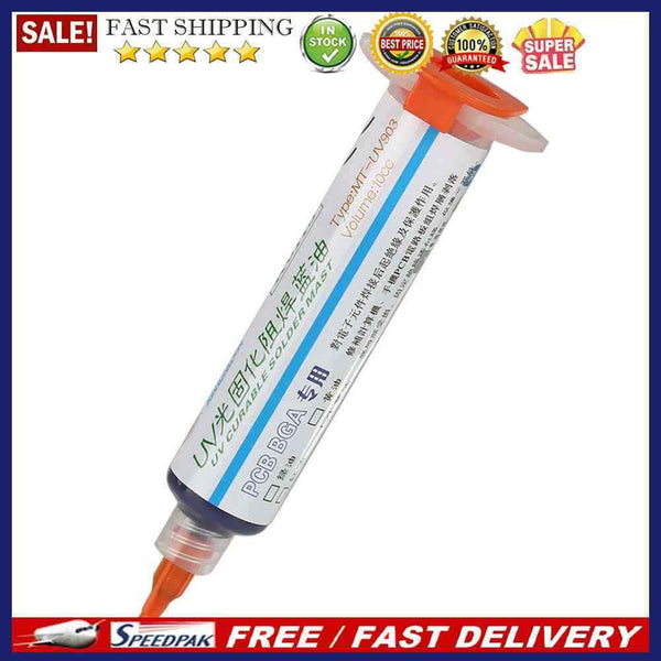 10CC UV Solidifying Paste Solder Oil Paste for PCB BGA Circuit Board Protecti