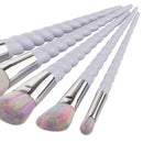 5pcs Foundation Eyebrow Eyeliner Blush Cosmetic Concealer Brushes-122290