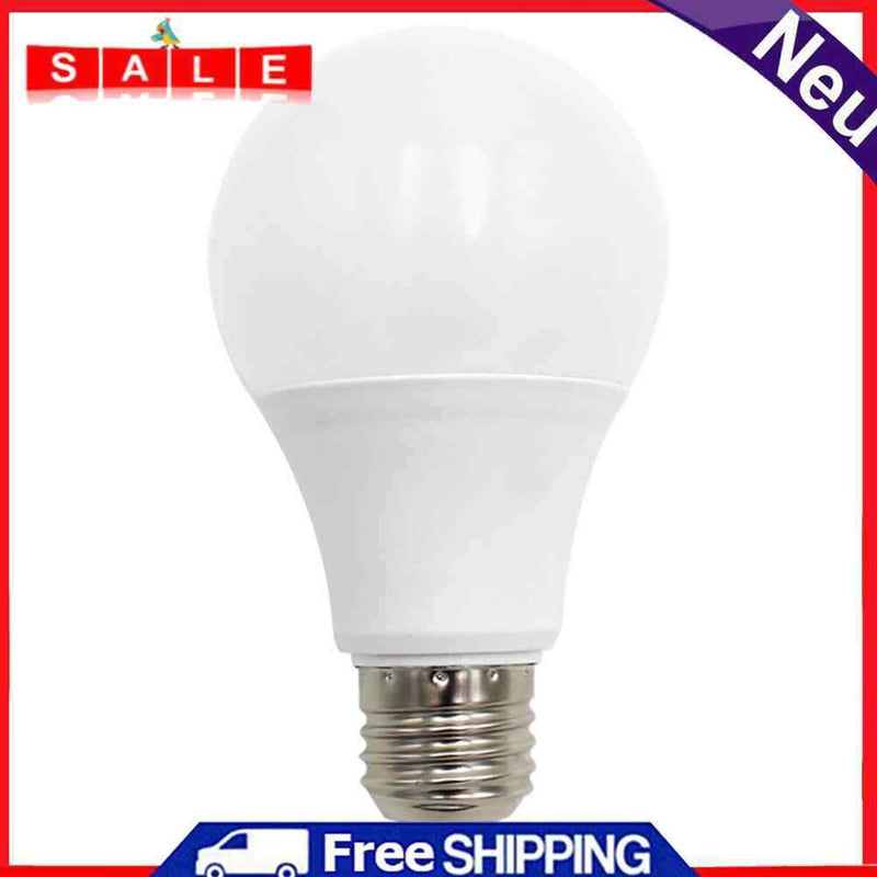 2 * Sound + Light Sensor Control LED Lamp Automatic Smart Sensor Bulb Light (9W