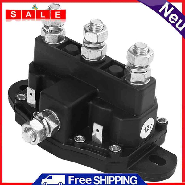 12V Solenoid Valve 6 Post Car Relay Winch Motor Reversing Solenoid Switch