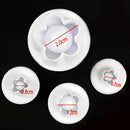 4x Plum Flower Icing Cutter Fondant Cake Sugar Decor Kitchen Plunger Tool H7D2