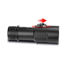 Bank Professional Light Flashlight Dive Lamp Diving Flashlight Rechargeable