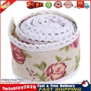 1m/roll Beautiful Flower Hessian Burlap Lace Wedding Decor Cake Runners Newly