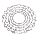 5pcs Metal Circles Metal Cutting Dies DIY Scrapbooking Embossing Stencils