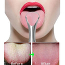 Breath Stainless Steel Dental Cleaning Oral Hygiene Tongue Scraper Cleaner