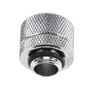 14mm G1/4 Acrylic Hard Pipe Fitting Hand Turn 3 Rounds for PC Computer Water