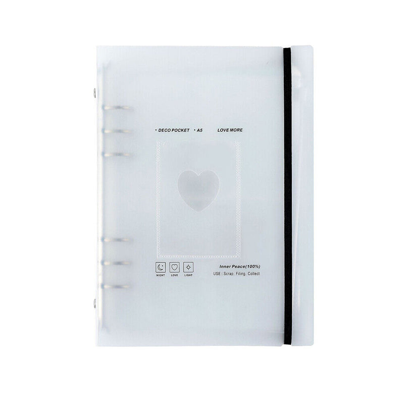 #A Photo Album Frosting Card Binder Creative Chic Diy for Student School Station