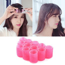 12pcs Self Grip Hair Rollers Hairdressing Home Use DIY Hair Curlers (44mm) Newly