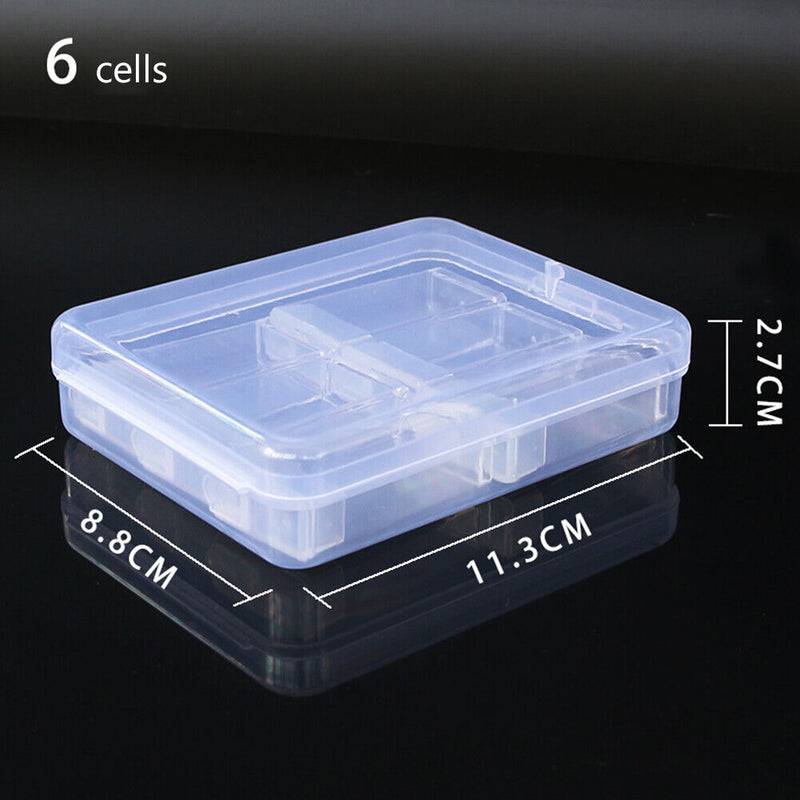 Portable Tablet Containers Plastic Nail Art Case Diamond Painting Storage Box