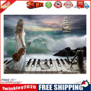 5D Diamond Embroidery Girl Piano Painting Cross Stitch DIY Craft Home Decor