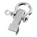 Zinc Alloy Metal Buckle Shackle for Paracord Bracelet Outdoor Survival Tool