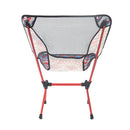 Ultralight Camping Chair Folding Outdoor Hiking BBQ Picnic Seat (White)